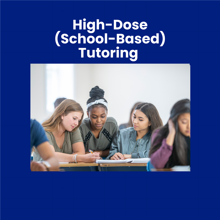  High-Dose Tutoring